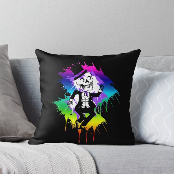 Item preview, Fun Rainbow Skeleton Dancing with Top Hat designed and sold by Greenbaby.