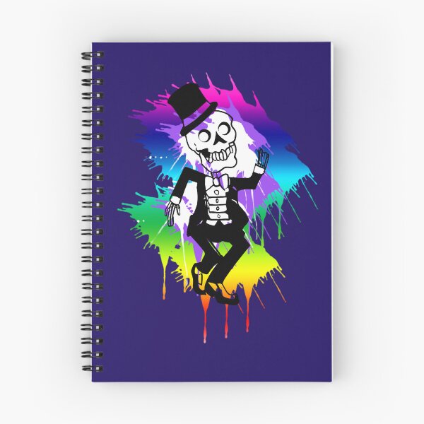 Item preview, Fun Rainbow Skeleton Dancing with Top Hat designed and sold by Greenbaby.