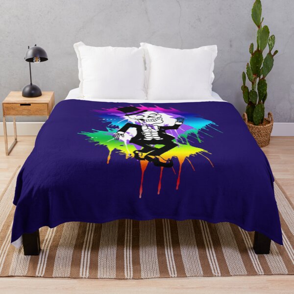 Item preview, Fun Rainbow Skeleton Dancing with Top Hat designed and sold by Greenbaby.