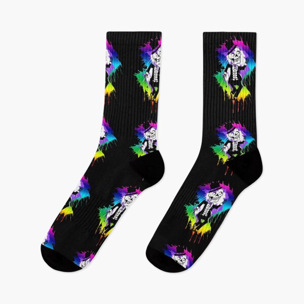 Item preview, Fun Rainbow Skeleton Dancing with Top Hat designed and sold by Greenbaby.