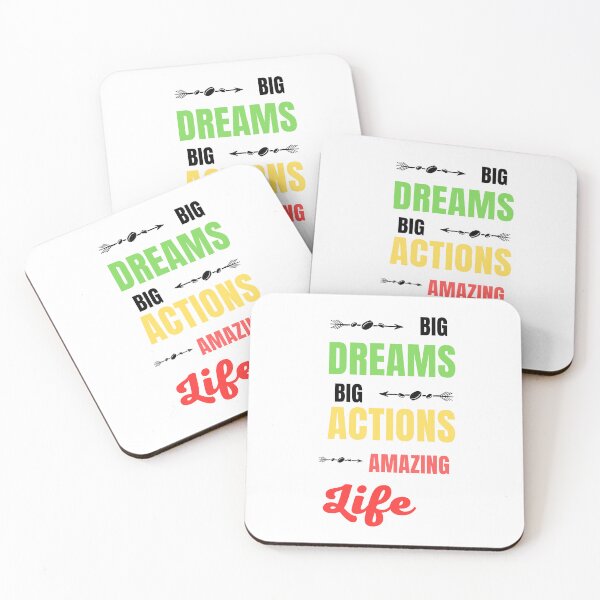 Item preview, big dreams, big actions, amazing life designed and sold by amineakhennor.