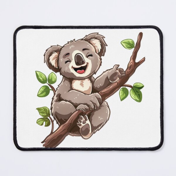 Item preview, Joyful Koala Clinging to a Branch designed and sold by prehistoricco.
