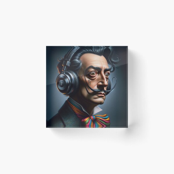 Item preview, Dali with Headphones designed and sold by Lane L. Mälkin Design.
