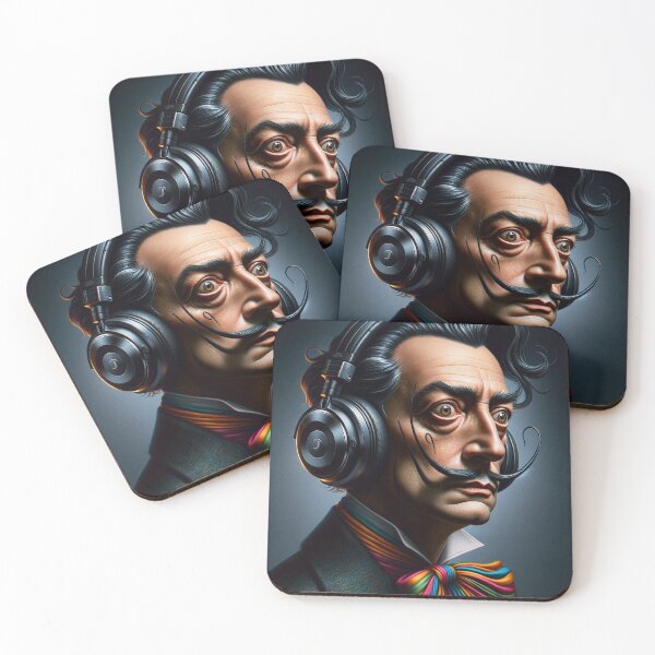 Item preview, Dali with Headphones designed and sold by Lane L. Mälkin Design.