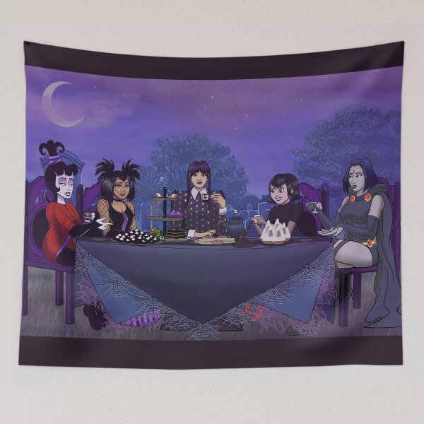 Item preview, Gothic Tea Party designed and sold by Calvinnyecomics.