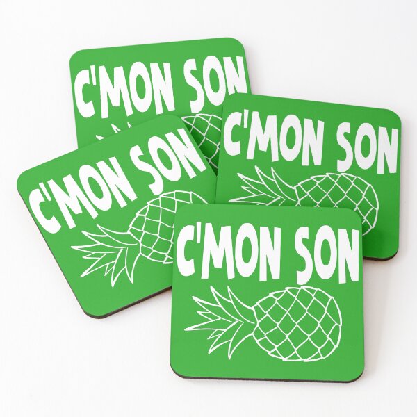 Item preview, C'mon Son Psych TV Show - Psycho - Psychisms - Pluto - Delicious Flavor - Pineapple designed and sold by Rustic + Rose Creative Co..