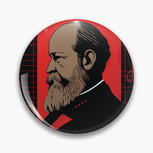 Item preview, Charles Gounod | Red minimalism designed and sold by ComicsFactory.