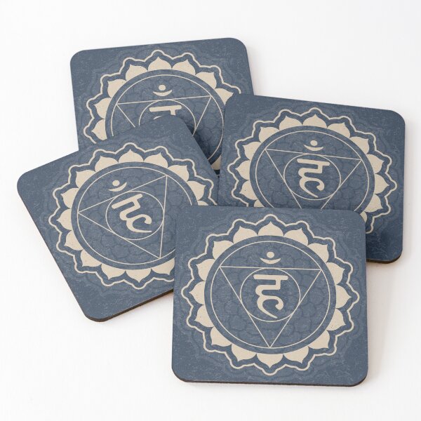 Item preview, Throat Chakra Mandala - Dusk + Dove designed and sold by Irene Estelle.
