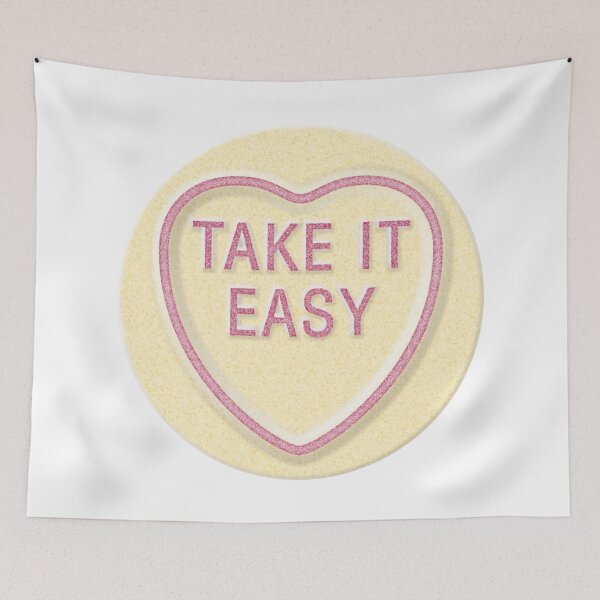 Item preview, NDVH Love Heart TAKE IT EASY designed and sold by Nik’s T-Shirts.