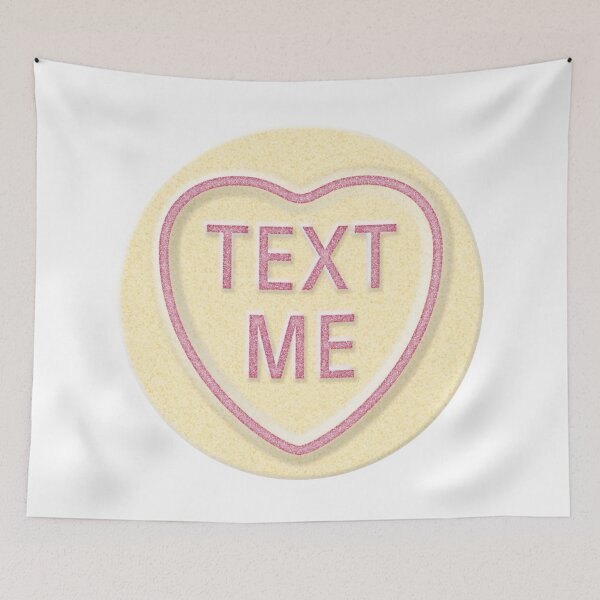 Item preview, NDVH Love Heart TEXT ME designed and sold by Nik’s T-Shirts.