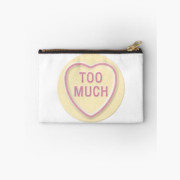 Item preview, NDVH Love Heart TOO MUCH designed and sold by Nik’s T-Shirts.