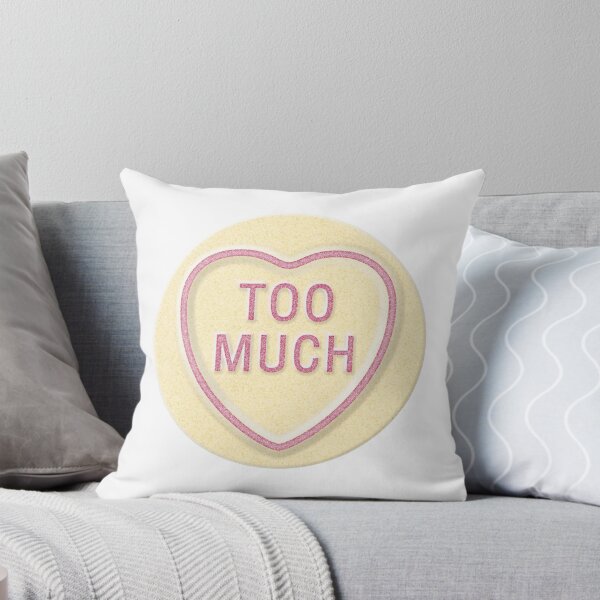 Item preview, NDVH Love Heart TOO MUCH designed and sold by Nik’s T-Shirts.