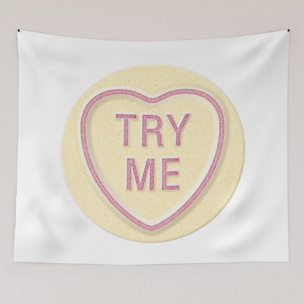 Item preview, NDVH Love Heart TRY ME designed and sold by Nik’s T-Shirts.
