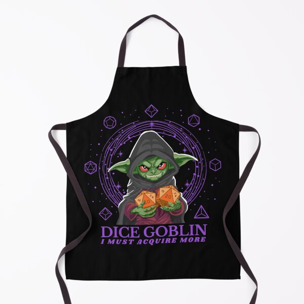 Item preview, Dice Goblin Must Acquire More - Purple designed and sold by Geobat.