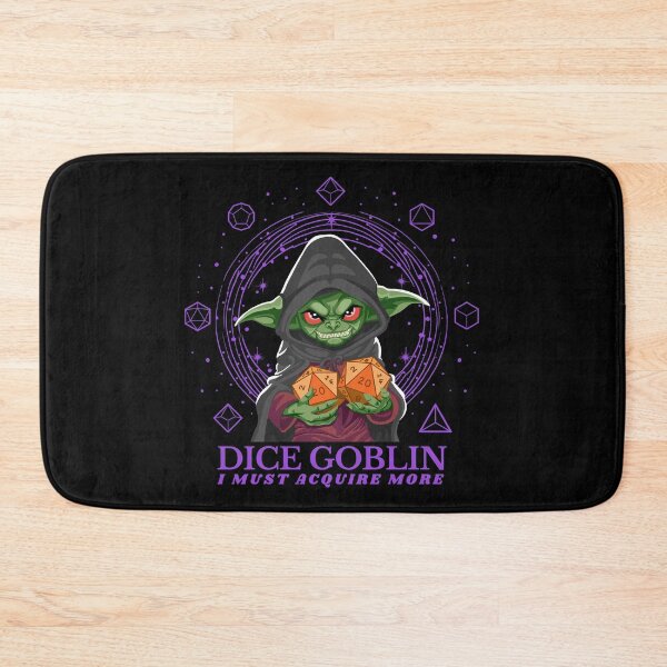 Item preview, Dice Goblin Must Acquire More - Purple designed and sold by Geobat.
