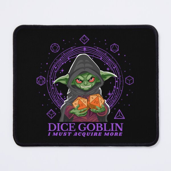 Item preview, Dice Goblin Must Acquire More - Purple designed and sold by Geobat.