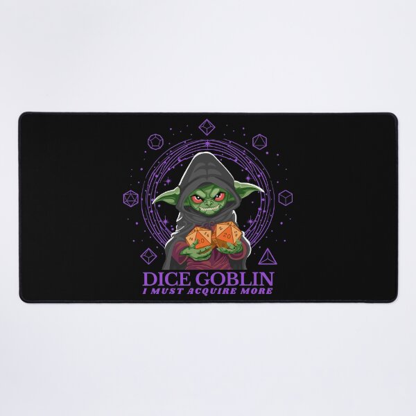 Item preview, Dice Goblin Must Acquire More - Purple designed and sold by Geobat.