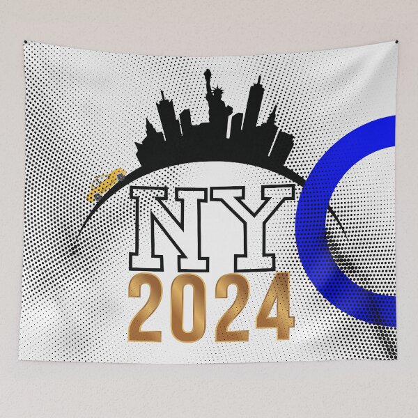 Item preview, NY - 2024 & yellow taxi designed and sold by esao.