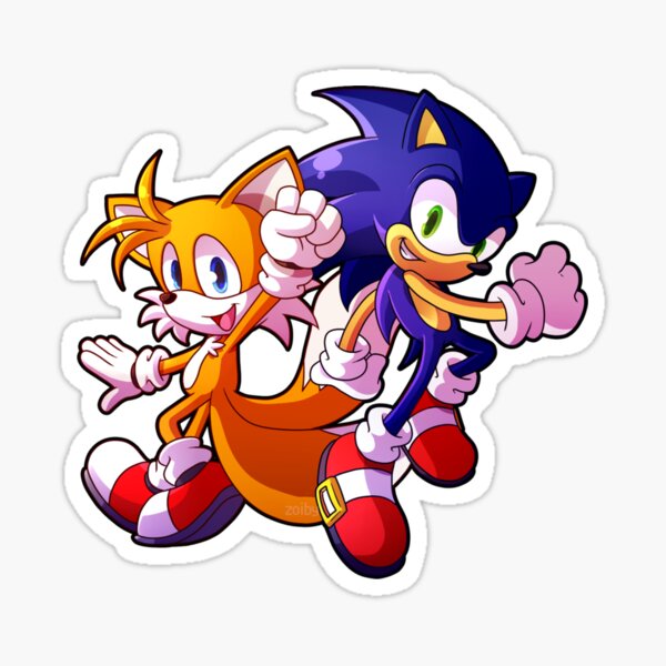 Item preview, Sonic and Tails  designed and sold by Skel-Draws.
