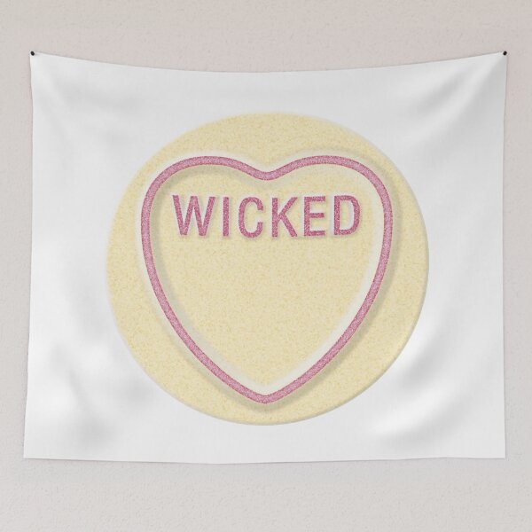 Item preview, NDVH Love Heart WICKED designed and sold by Nik’s T-Shirts.