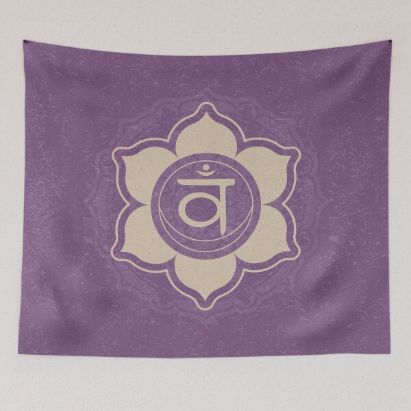 Item preview, Sacral Chakra Mandala - Plum + Dove designed and sold by Irene Estelle.