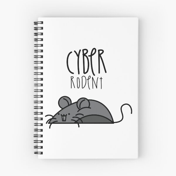 Item preview, Cyber Rodent funny workplace pun designed and sold by ZenReiArt.