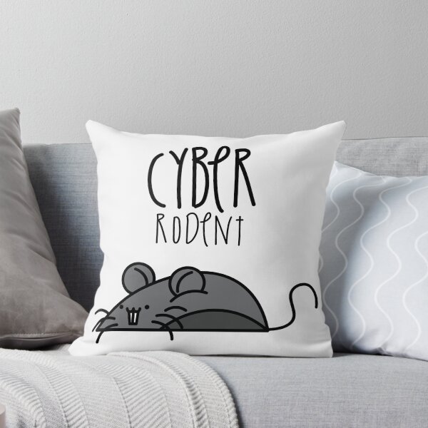 Item preview, Cyber Rodent funny workplace pun designed and sold by ZenReiArt.