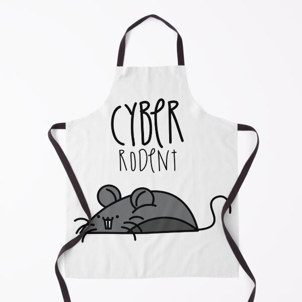 Item preview, Cyber Rodent funny workplace pun designed and sold by ZenReiArt.