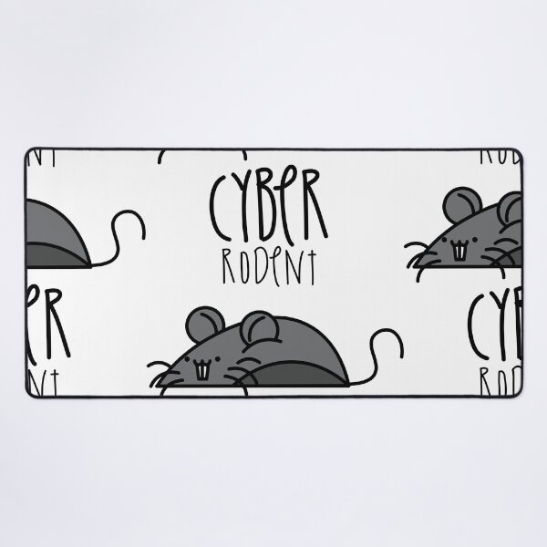Item preview, Cyber Rodent funny workplace pun designed and sold by SpartanDStore.