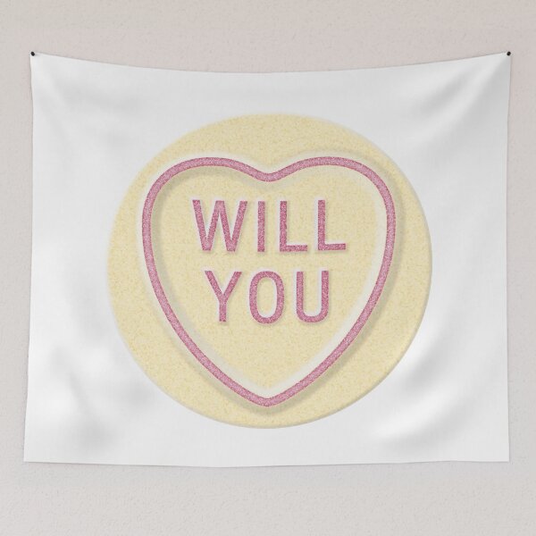 Item preview, NDVH Love Heart WILL YOU designed and sold by Nik’s T-Shirts.