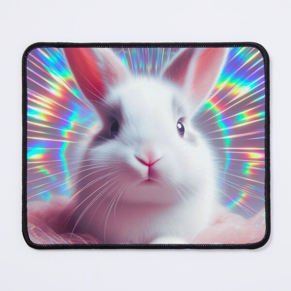 Item preview, holographic bunny designed and sold by BuyMeifYouLike.