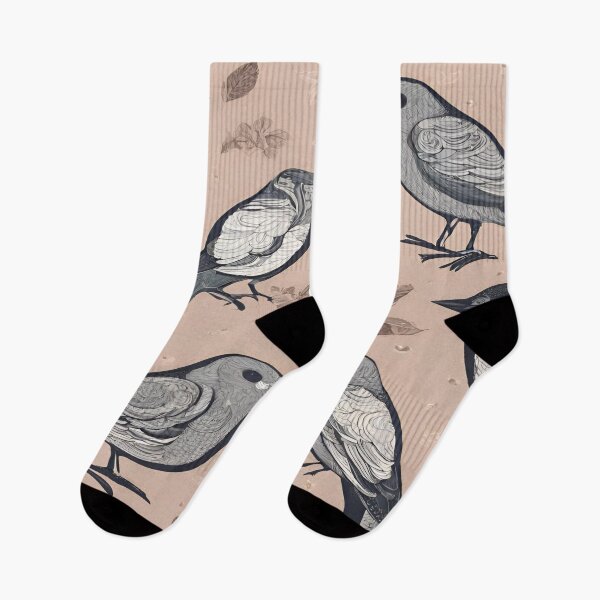 Item preview, Group of birds on a creamy background designed and sold by Erik Visnievskij.