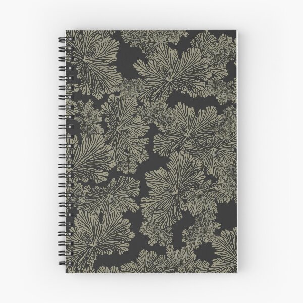 Item preview, Floral pattern organic graphic dark designed and sold by reznieh.