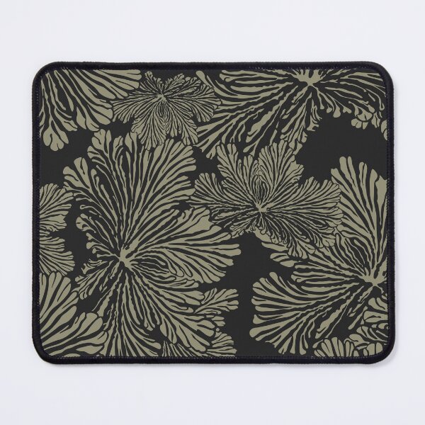 Item preview, Floral pattern organic graphic dark designed and sold by reznieh.