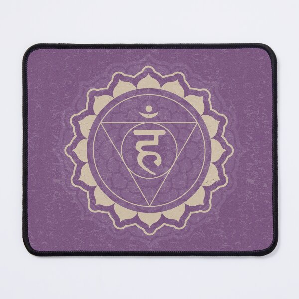 Item preview, Throat Chakra Mandala - Plum + Dove designed and sold by Irene Estelle.