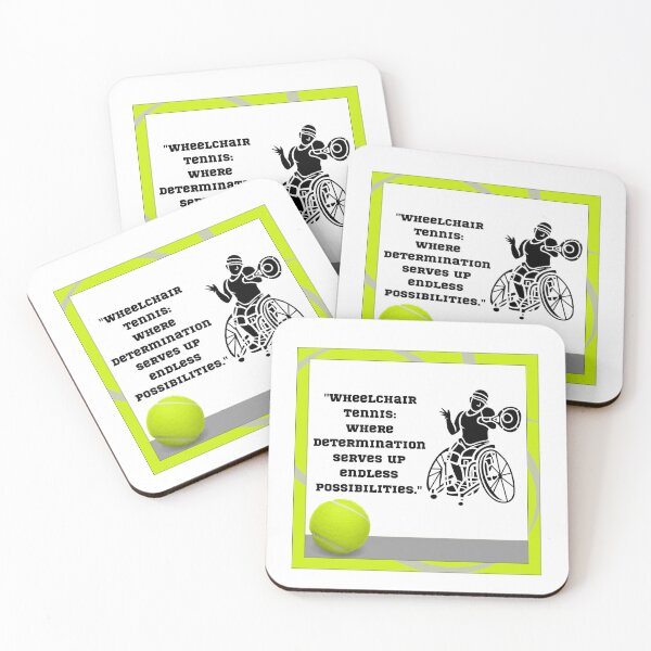 Item preview, Wheelchair Sport / Wheelchair Tennis  designed and sold by It's Wheelie Cool.