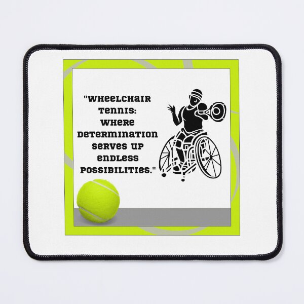 Item preview, Wheelchair Sport / Wheelchair Tennis designed and sold by It's Wheelie Cool.