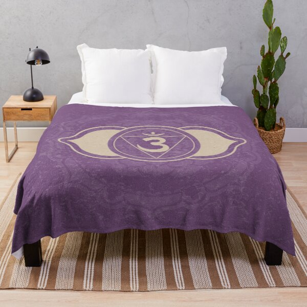 Item preview, Third Eye Chakra Mandala - Plum + Dove designed and sold by Irene Estelle.