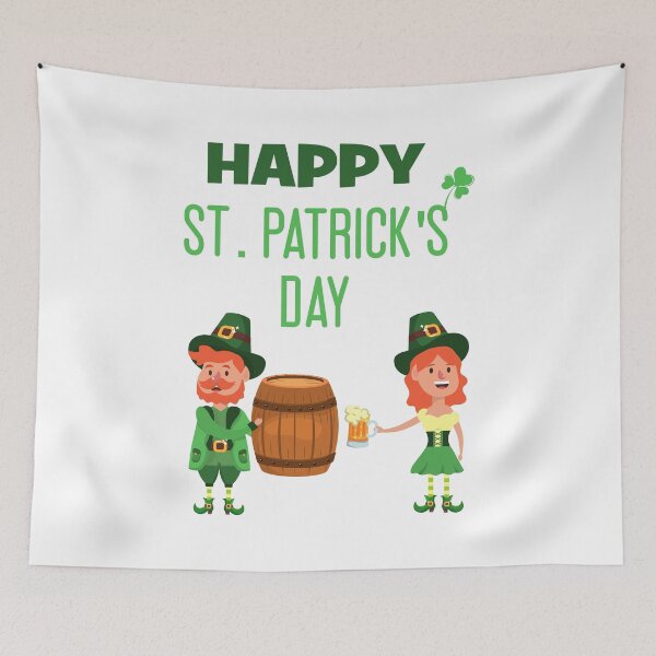 Item preview, Happy Drink St. Patrick's Day shamrock designed and sold by Weknes.