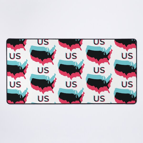 Item preview, Modern Social Media Style USA Map designed and sold by pelagio.