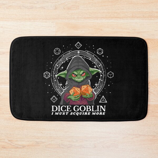 Item preview, Dice Goblin Must Acquire More - White designed and sold by Geobat.