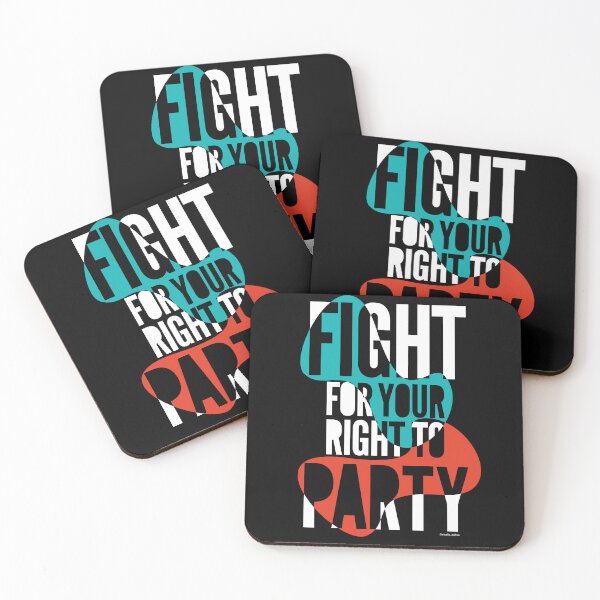 Item preview, Fight for your right to party - colour designed and sold by studioochee03.