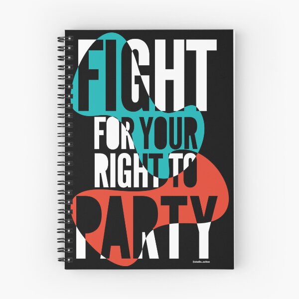 Item preview, Fight for your right to party - colour designed and sold by studioochee03.