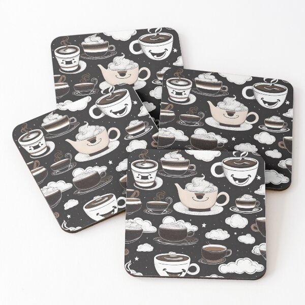 Item preview, Smiling Coffee Art designed and sold by JulieBlaise.