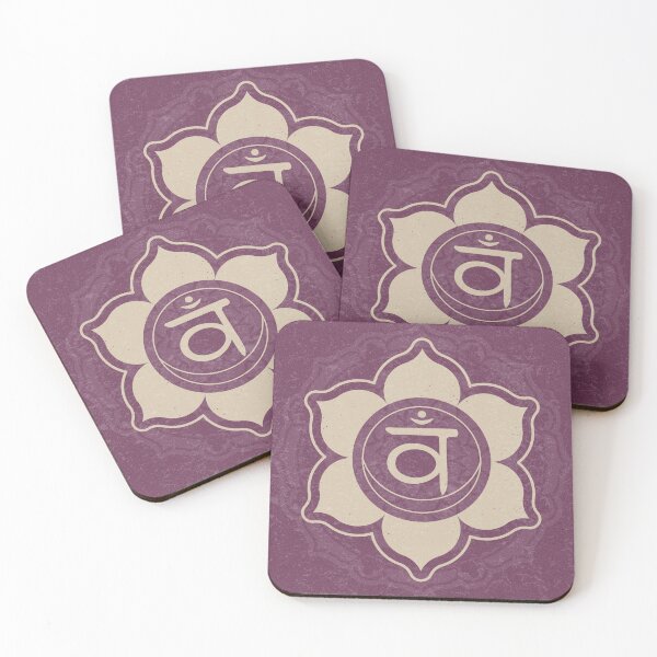 Item preview, Sacral Chakra Mandala - Beet + Dove designed and sold by Irene Estelle.