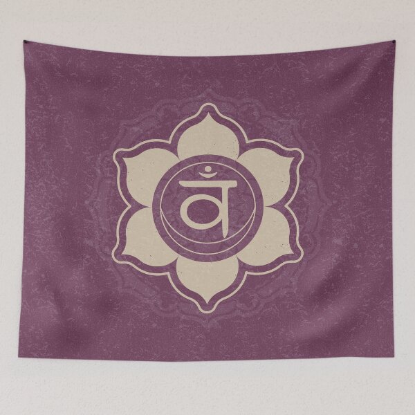 Item preview, Sacral Chakra Mandala - Beet + Dove designed and sold by Irene Estelle.