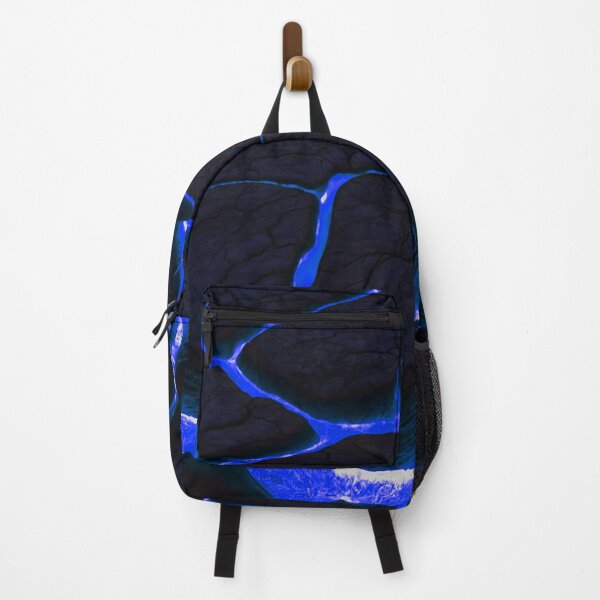Item preview, Beautiful Blue Lava On Fire - Cracking Rocks designed and sold by SassyArtistry.