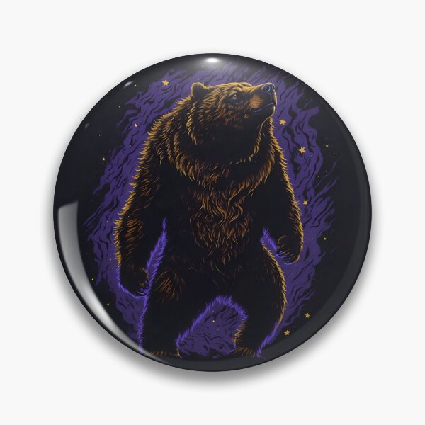 Item preview, Majestic Bear Standing designed and sold by PolygonPinnacle.