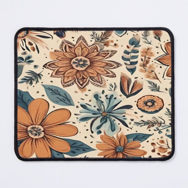 Item preview, Vintage pattern of flowers and leaves designed and sold by Erik Visnievskij.