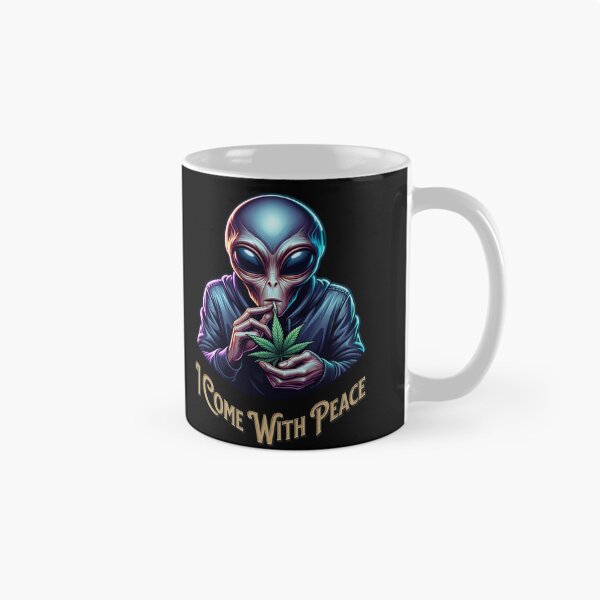 Item preview, I Come With Peace Alien Smoker designed and sold by JoeZigns81.